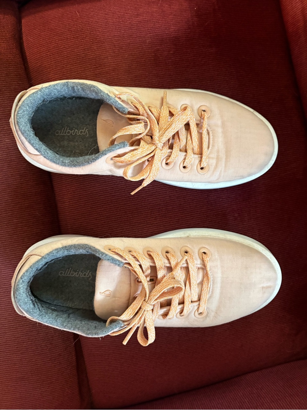 Allbirds Piper Sneaker in Camel (light orange)